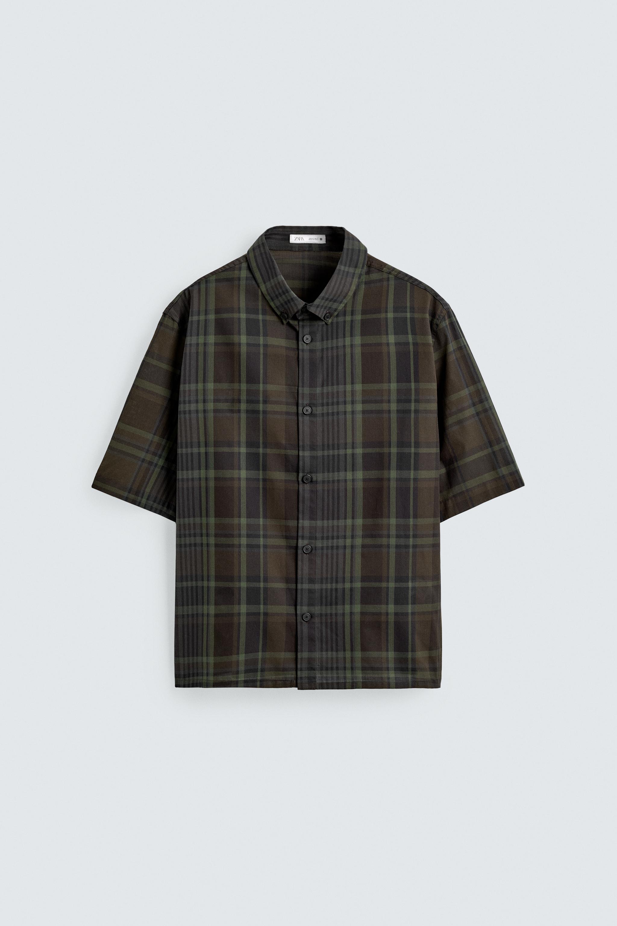 REGULAR FIT PLAID SHIRT